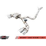 AWE SwitchPath Exhaust for MK7 Golf R - Chrome-3