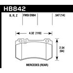 Hawk Performance HPS 5.0 Brake Pads (HB842B.547)