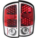 ANZO 2002-2005 Dodge Ram 1500 LED Taillights Red/C
