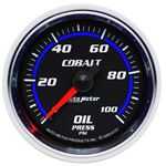 AutoMeter Cobalt 52mm 100 PSI Mechanical Oil Press