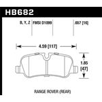 Hawk Performance HPS 5.0 Brake Pads (HB682B.657)