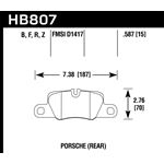 Hawk Performance HP Plus Brake Pads (HB807N.587)
