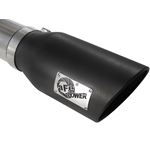 aFe Large Bore-HD 5 IN 409 Stainless Steel DPF-B-3