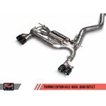 AWE Touring Edition Axle-back Exhaust, Quad Out-3
