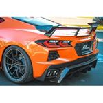 APR Performance Carbon Fiber High Rear Wing for-3