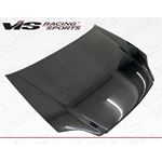 VIS Racing OEM Style Black Carbon Fiber Hood
