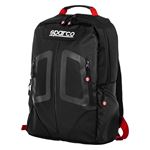 Sparco Stage Series Backpack, Black/Red (016440NRR