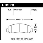 Hawk Performance LTS Brake Pads (HB528Y.811)