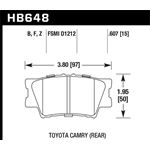 Hawk Performance HT-10 Brake Pads (HB648S.607)