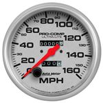 AutoMeter Speedometer 5in - 160 MPH Mechanical Ult