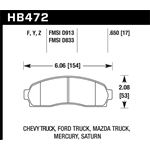 Hawk Performance LTS Brake Pads (HB472Y.650)