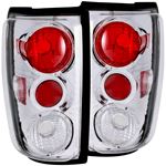 ANZO 1997-2002 Ford Expedition Taillights Chrome (