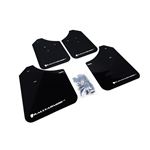 Rally Armor Black Mud Flap/White Logo for 2002-200