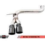 AWE Touring Edition Exhaust for VW MK7 Golf 1.8T -