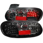 ANZO 1998-2005 Mazda Miata LED Taillights Black (3