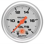 AutoMeter Ultra-Lite 52mm Voltmeter 18V Digital St