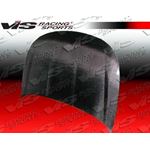 VIS Racing OEM Style Black Carbon Fiber Hood