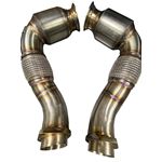 Active Autowerke S63 N63 Catted Downpipes V8 BM-3