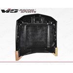 VIS Racing Cowl Induction Style Black Carbon Fib-3