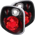 ANZO 2001-2003 Ford F-150 Taillights Black (211143