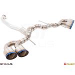 GTHAUS GT Racing Exhaust (Dual Side)- Titanium- NI