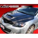 VIS Racing M Speed Style Black Carbon Fiber Hood