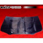 VIS Racing Xtreme GT Style Black Carbon Fiber Hood
