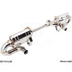 GTHAUS Super GT Racing Exhaust- Stainless- LA01114