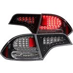 ANZO 2006-2011 Honda Civic LED Taillights Black (3