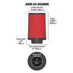 AEM DryFlow Air Filter (21-2038DK)