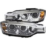 ANZO 2012-2015 BMW 3 Series Projector Headlights w