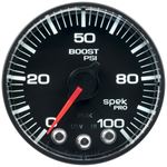 AutoMeter Spek-Pro Gauge Boost 2 1/16in 100psi Ste