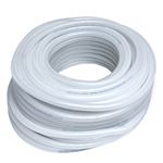 HPS 1/2" ID Clear high temp reinforced silico