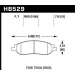 Hawk Performance Super Duty Brake Pads (HB529P.710