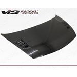 VIS Racing RR Style Black Carbon Fiber Hood