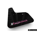 Rally Armor Black Mud Flap BCE Pink Logo for 2010-