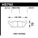 Hawk Performance Super Duty Brake Pads (HB792P.676