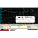 HPS Blue Shortram Air Intake Kit with Heat Shiel-3