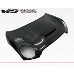 VIS Racing DTM Style Black Carbon Fiber Hood