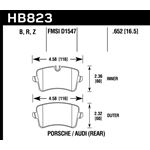 Hawk Performance HPS 5.0 Brake Pads (HB823B.652)
