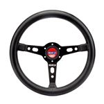 Sparco Targa 350 Racing Steering Wheel, Black Leat