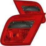 ANZO 2000-2003 BMW 3 Series E46 Taillights Red/Smo