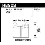 Hawk Performance DTC-60 Brake Pads (HB908G.555)