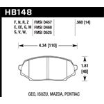 Hawk Performance DTC-50 Brake Pads (HB148V.560)