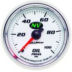 AutoMeter NV 52mm 0-100 PSI Oil Pressure Mechanica