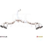 GTHAUS GT Racing Exhaust (Dual Side)- Stainless-3