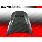 VIS Racing G Tech Style Black Carbon Fiber Hood