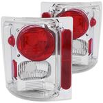 ANZO 1973-1987 Chevrolet C 10 Taillights Chrome (2