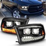 Anzo LED Projector Headlight; w/Plank Style Switch