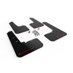 Rally Armor Black Mud Flap/Red Logo for 2020 Subar